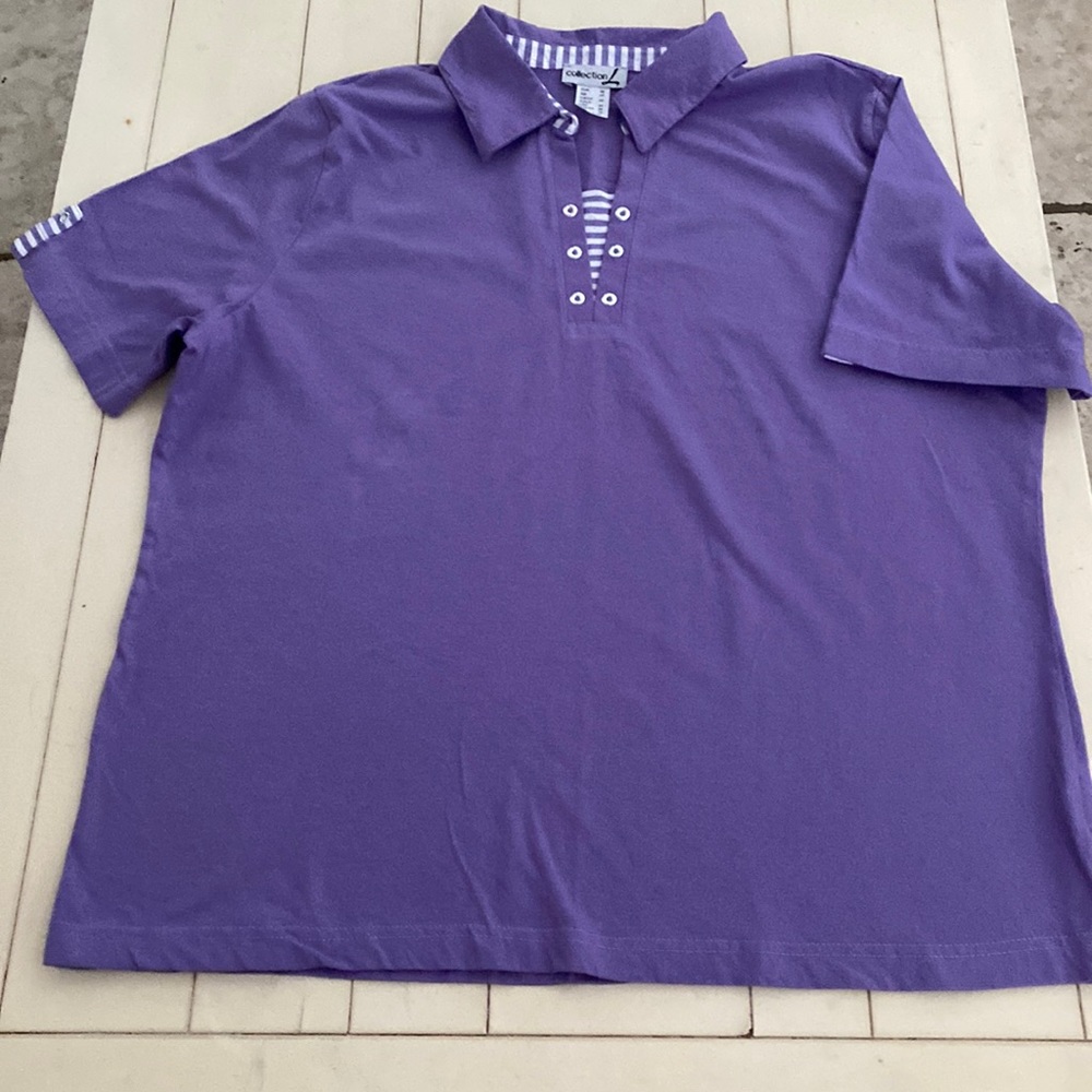 Collection L knit shirt fir women in size 16